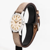 vintage omega constellation ww, crown shot