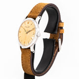 vintage iwc ww, crown side view