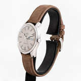 vintage omega seamaster day date ww, crown view side shot