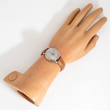 vintage jlc linen ww, wrist shot overview