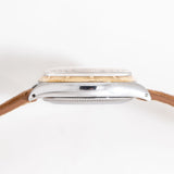 vintage rolex op two tone ww, case shot