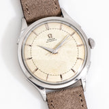 vintage omega auto ww, on its back