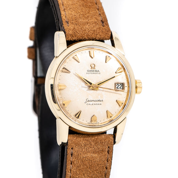 omega dress watches gold 1955 OMEGA Gents Vintage Dress Watch N6269 – empressissi main image 0