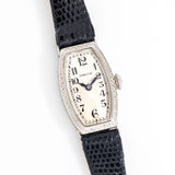 1928 Vintage Ladies Sized Hamilton Watch in Solid 14k White Gold (# 14960)