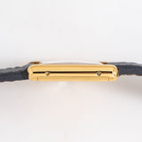 1990's Cartier Tank Must De 18k Yellow Gold Plated over Sterling Silver Watch (# 15759)