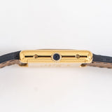 1990's Cartier Tank Must De 18k Yellow Gold Plated over Sterling Silver Watch (# 15759)