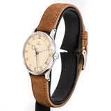 vintage omega ww ss, crown shot