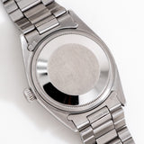 vintage rolex datejust matte black, case back