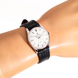 vintage rolex precision ww, wrist shot close up