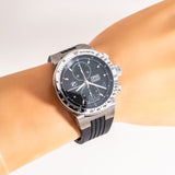 oris shumacher ww, wrist shot close up