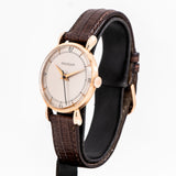 vintage lecoultre ww rg, crown shot side view