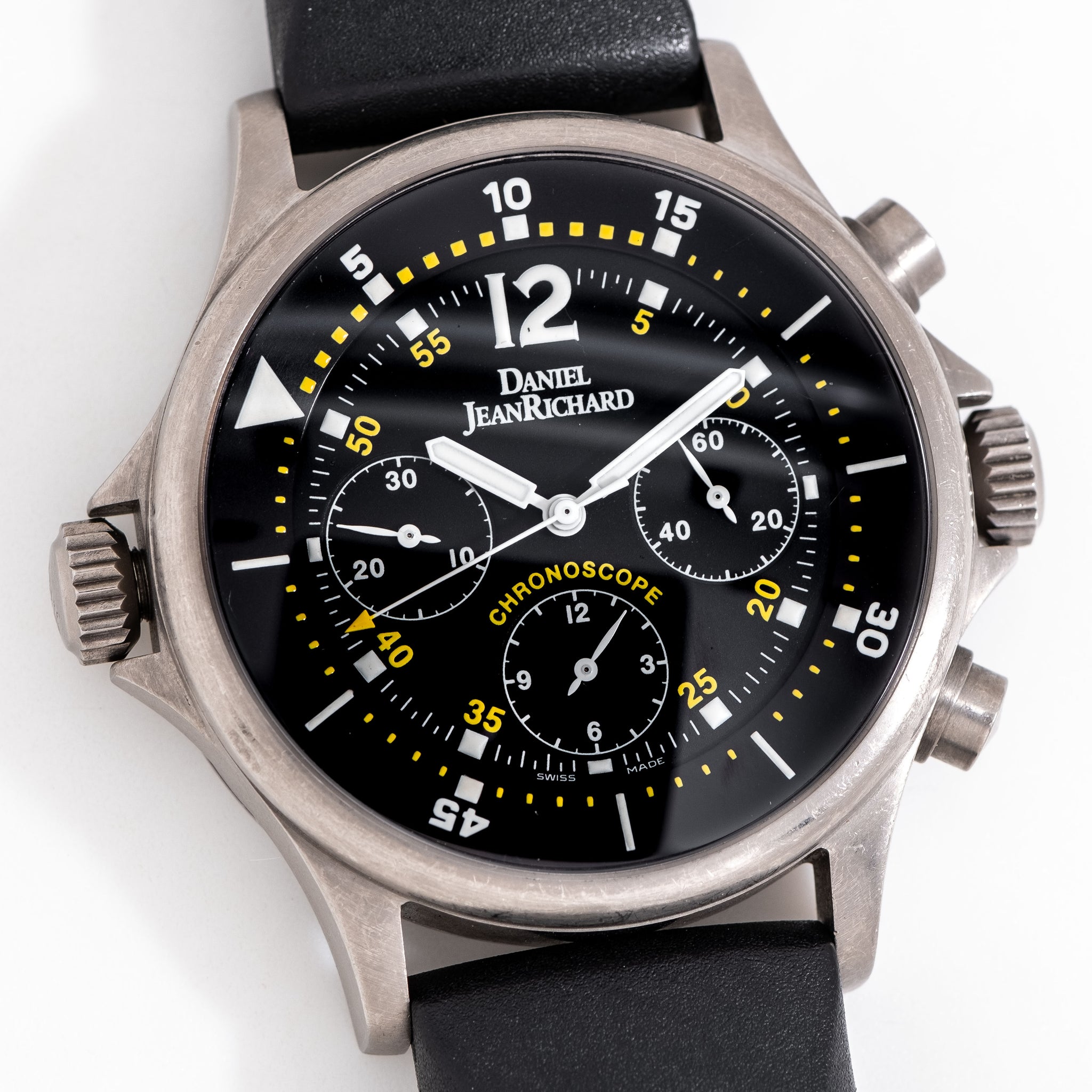 2000's Daniel JeanRichard Chronoscope Ref. 25020 Automatic