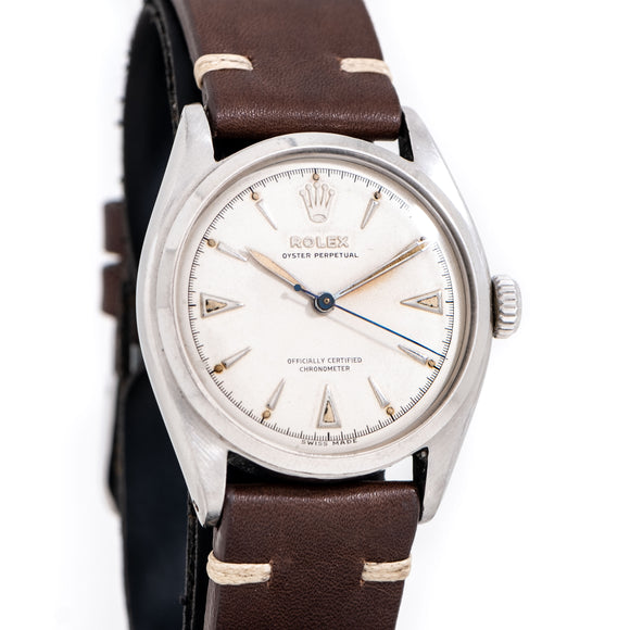 1956 Vintage Rolex Oyster Perpetual Ref. 6084 in Stainless Steel (# 14990)