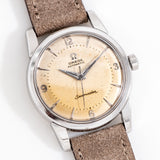 vintage omega Seamaster ww, on its back