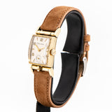 vintage bulova locket ww, side view with crown