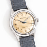 vintage bulova ww, on its back