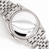 vintage rolex datejust ww, case back