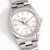 rolex airking ww 1996, on its back