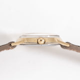 1960's Vintage Gruen Precision Ref. 452/040 SS 10k Yellow Gold Plated Base Metal & Stainless Steel Watch (# 15817)