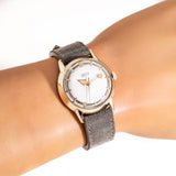 1960's Vintage Gruen Precision Ref. 452/040 SS 10k Yellow Gold Plated Base Metal & Stainless Steel Watch (# 15817)