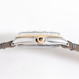 vintage rolex op two tone ww, additional crown shot