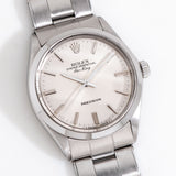 vintage rolex air-king ww, on its back