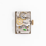 vintage ygfilled Elgin ww, movement shot