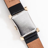 vintage elgin rect ww, case back