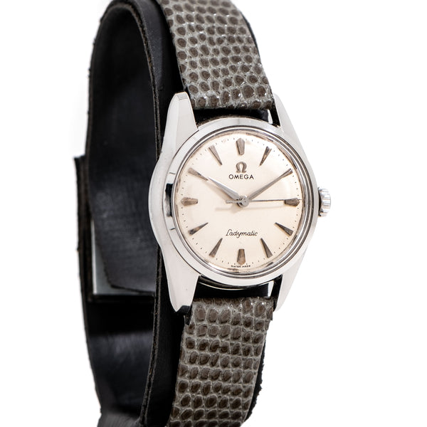 1958 Vintage Omega Ladymatic Ref. 2942-4 SC Stainless Steel Watch