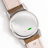 gubelin stainless steel ww, case back