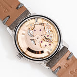 vintage omega geneve ss watch, movement shot