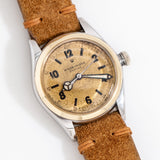 vintage rolex oyster royal ww, on its back