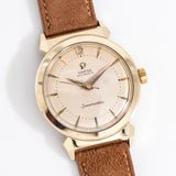 1955 Vintage Omega Seamaster Ref. 14363-1 SC 14k Yellow Gold Capped Stainless Steel Watch (# 15029)