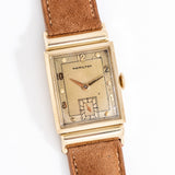 1940's Vintage Hamilton "Barton" Solid 14k Yellow Gold Watch (# 15031)