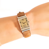 1940's Vintage Hamilton "Barton" Solid 14k Yellow Gold Watch (# 15031)