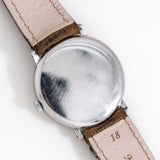 vintage longines salmon ww, case back