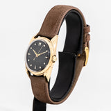 vintage bulova self-winding ww, side view