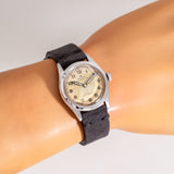 vintage rolex oyster royal ww, wrist shot close up