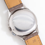 vintage omega chronograph ss, case back