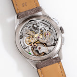 vintage omega chronograph ss, movement shot