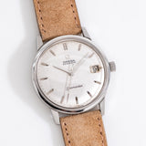 omega seamaster date ss ww, on its back