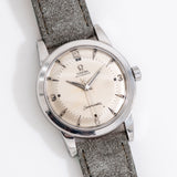 vintage omega seamaster ss ww, on its back
