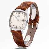 1966 Vintage Omega Reference 162.025 Rectangular-Shaped Automatic Stainless Steel Watch (# 14219)