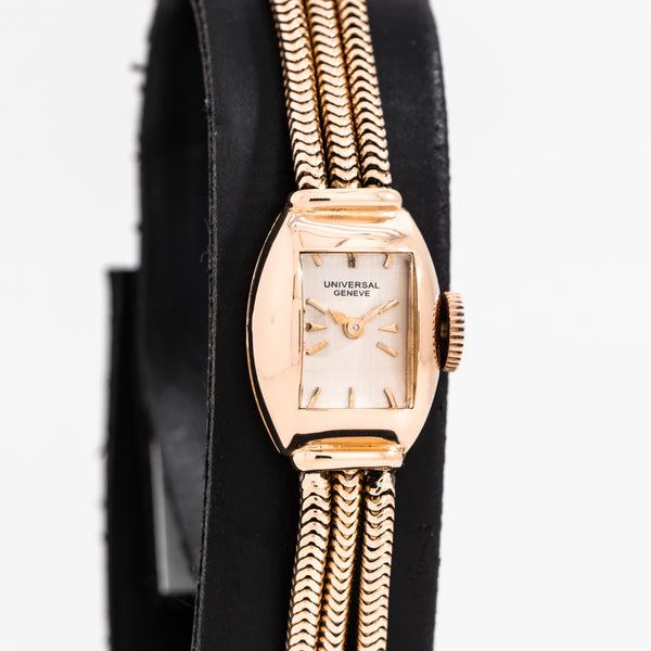 1949 Vintage Ladies Universal Genéve Ref. 140958 Solid 18k Rose