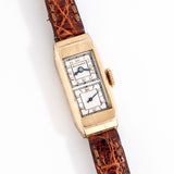 vintage bulova rectangular ww, on its back