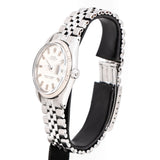 vintage rolex datejust 1601 ww, side shot with crown view