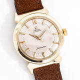 vintage omega seamaster ww, on its back