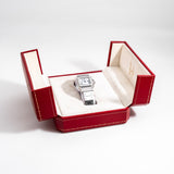 1988 Cartier Ladies Santos Carree Ref. 0901 Stainless Steel Watch (# 15045)