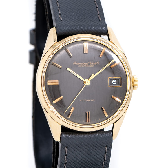 1965 Vintage IWC Automatic Ref. 910A 14k Yellow Gold Plated Stainless Steel Watch ( #15048)