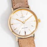 vintage omega seamaster ww, on its back
